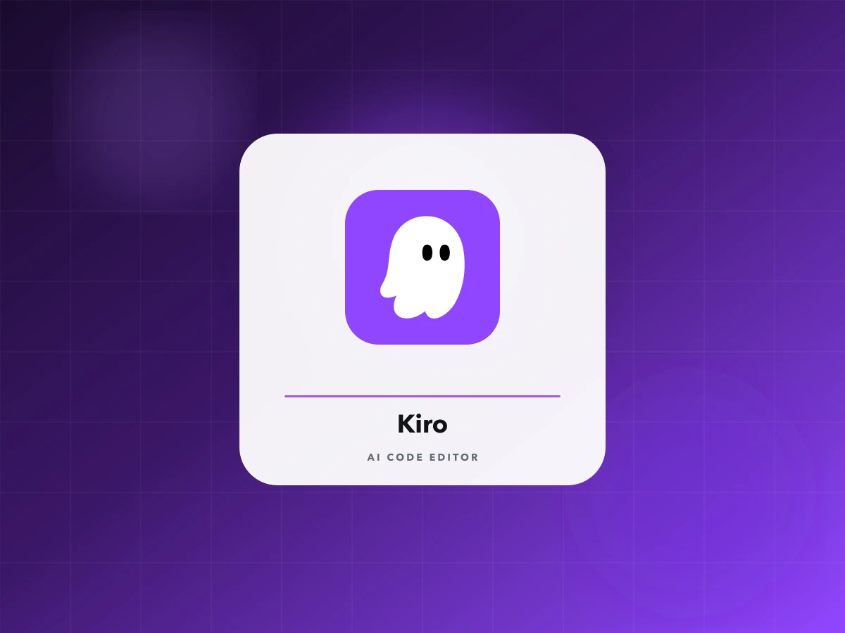 Ảnh bìa Kiro AI IDE — logo chính thức, gói credit hạn 01/08