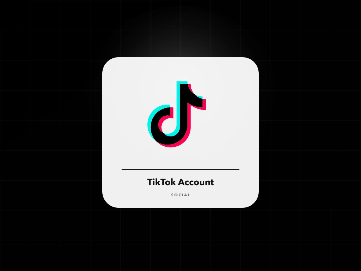 Ảnh bìa TikTok Account — DigiStore